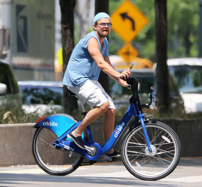 Но his favorite mode of transportation is a Citi Bike.