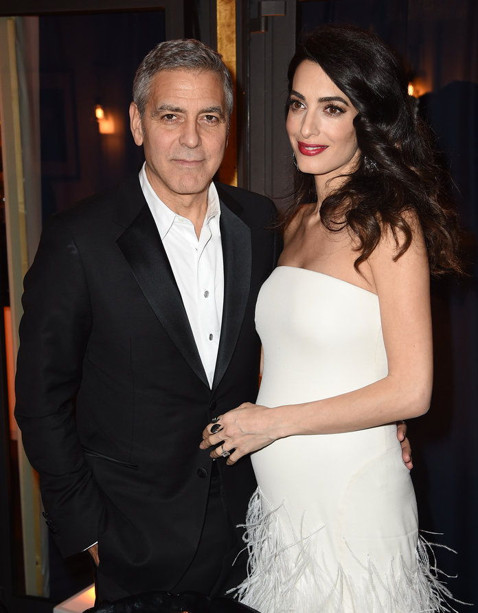 Γεώργιος and Amal Clooney