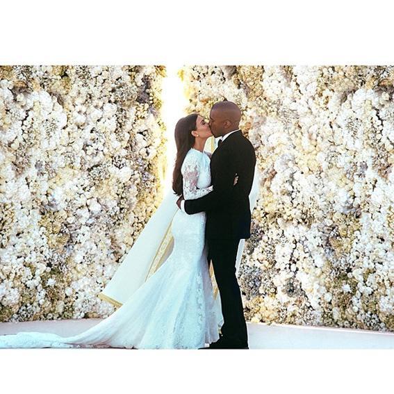 kimye wedding instagram