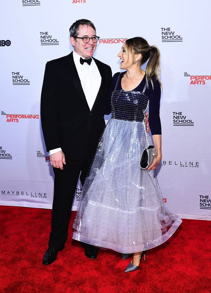 Матей Broderick and Sarah Jessica Parker; married for 19 years.