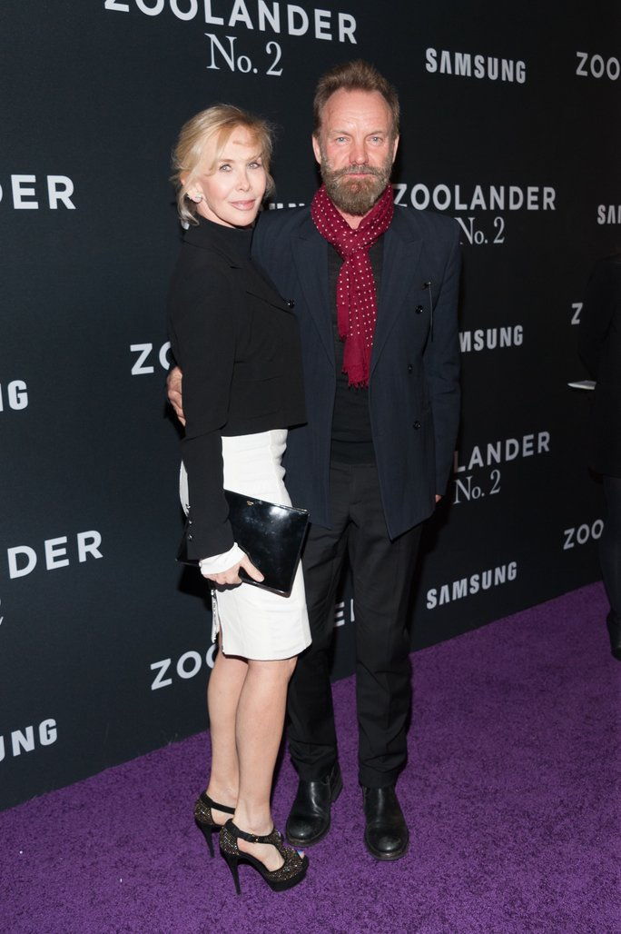 ужилване and Trudie Styler; married for 23 years.