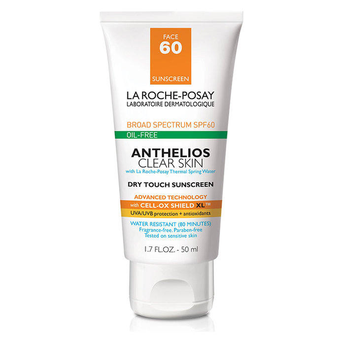 ла Roche-Posay Anthelios Clear Skin Oil Free Dry Touch Sunscreen Lotion