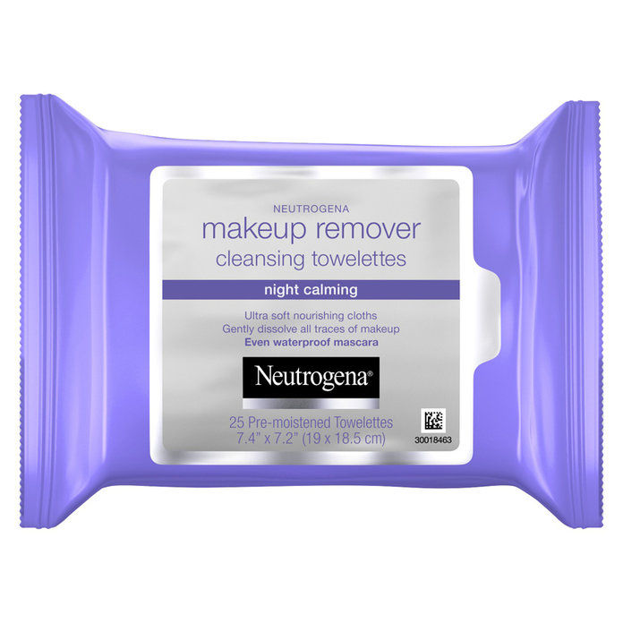 Neutrogena Night Calming Makeup Remover Cleansing Towelettes & Wipes