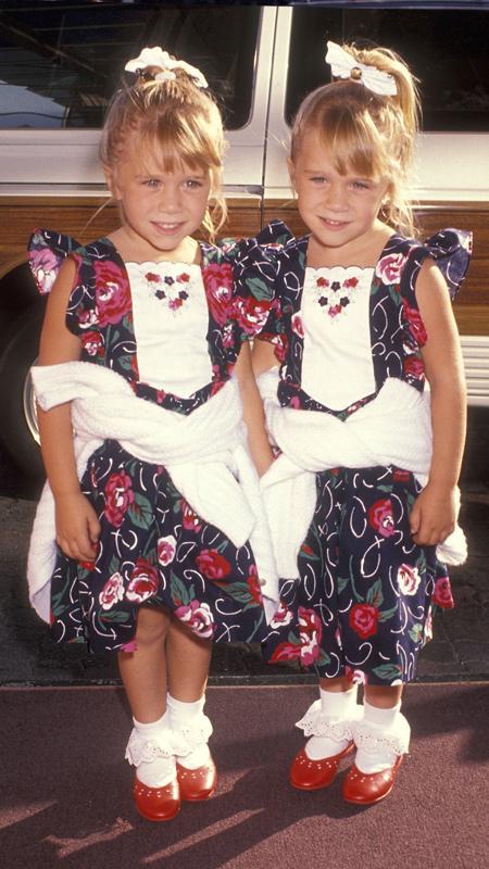 Мери-Кейт and Ashley Olsen in 1991