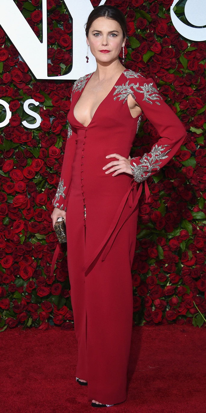 Κέρι Russell attends the 70th Annual Tony Awards at The Beacon Theatre on June 12, 2016 in New York City. 