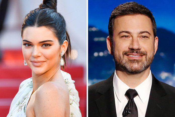 Kendall Jenner and Jimmy Kimmel