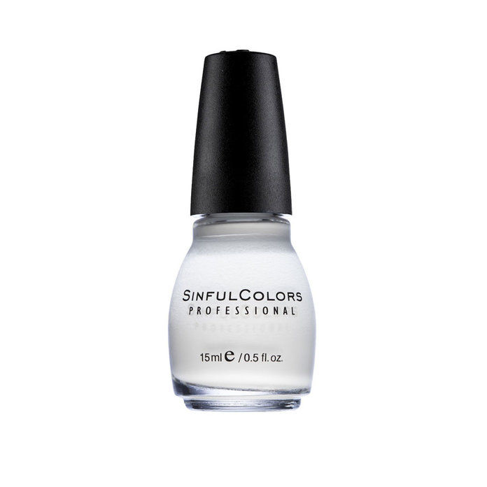 грешен Colors Nail Polish in Snow Me White 