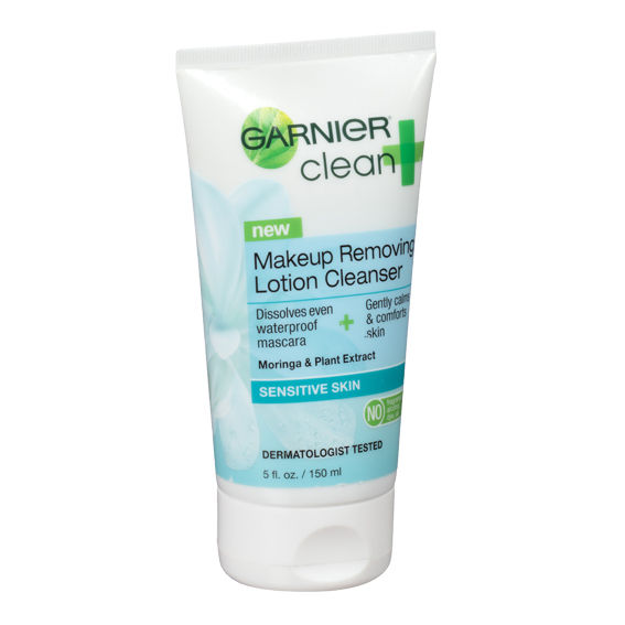 Garnier Clean+ Makeup Removing Lotion Cleanser Sensitive Skin 