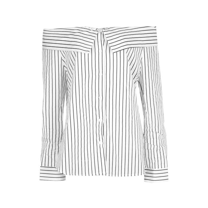 Най- Modern Pinstripe Shirt