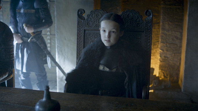 Lyanna Mormont Rules as the Coolest Kid-Queen Ever