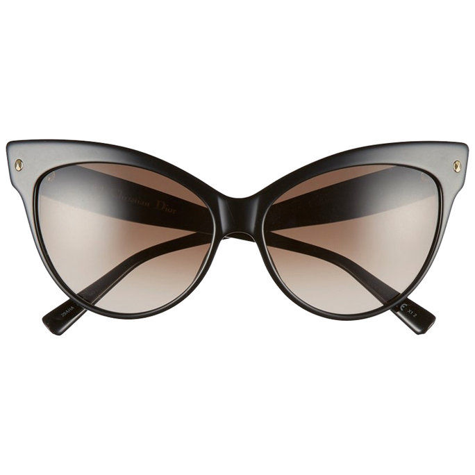 Диор 'Mohotani' 58mm Cat Eye Sunglasses 