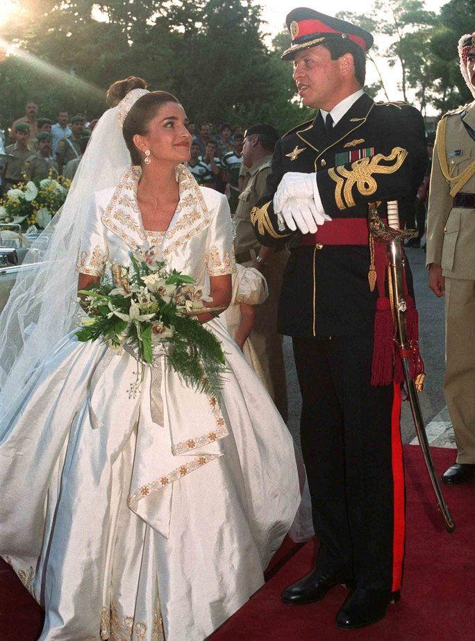 Πρίγκιπας Abdullah and Rania Yassin of Jordan