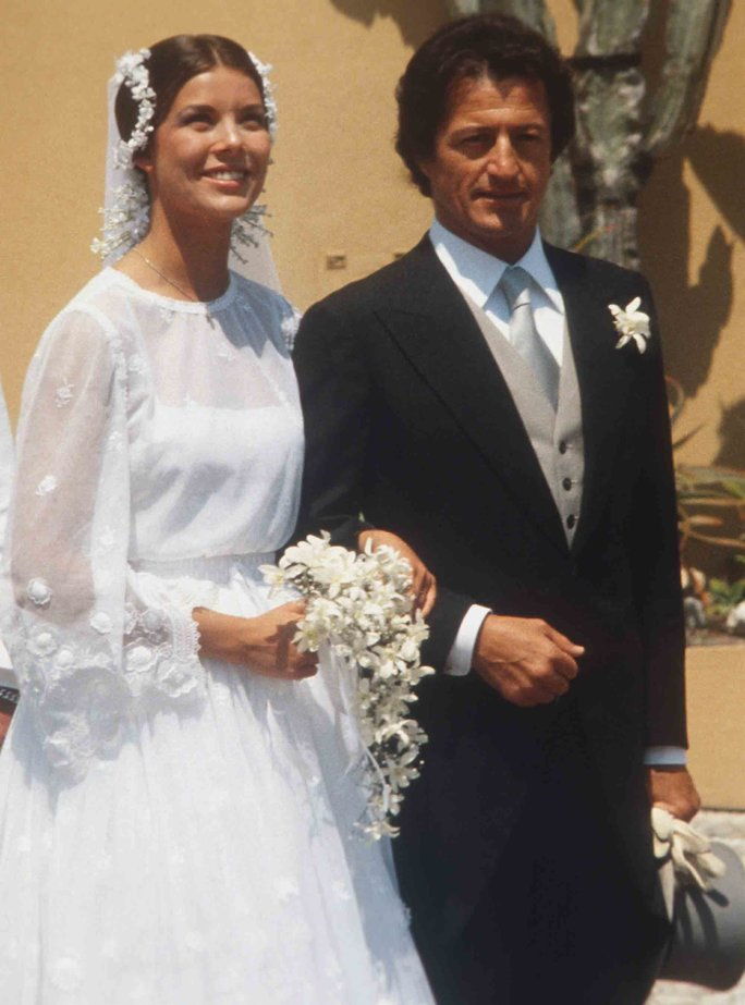 Πριγκίπισσα Caroline and Philippe Junot of Monaco