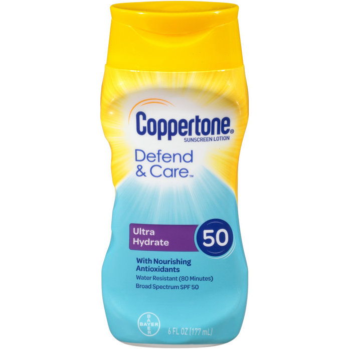 бакъреночервен Defend & Care Ultra Hydrate Sunscreen Lotion SPF 50