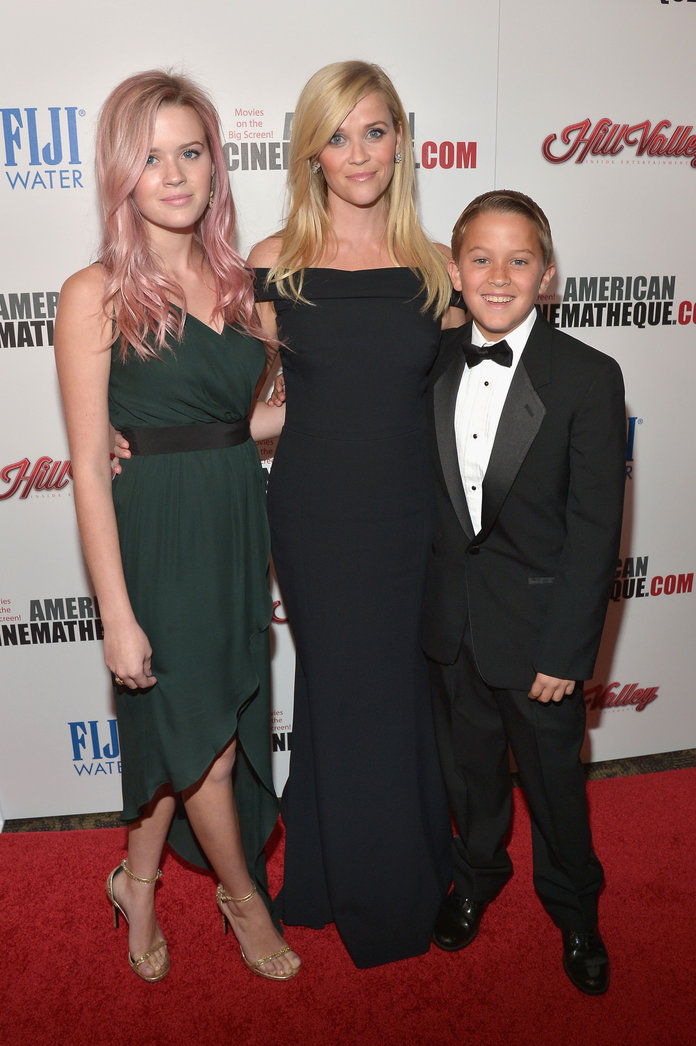 Рийз, Ava, and Deacon at the 29th American Cinematheque Awards