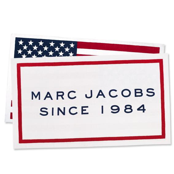 дизайнер Beach Towel - Marc Jacobs Flag Towel