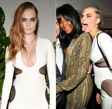 Кара Delevingne Silly Faces
