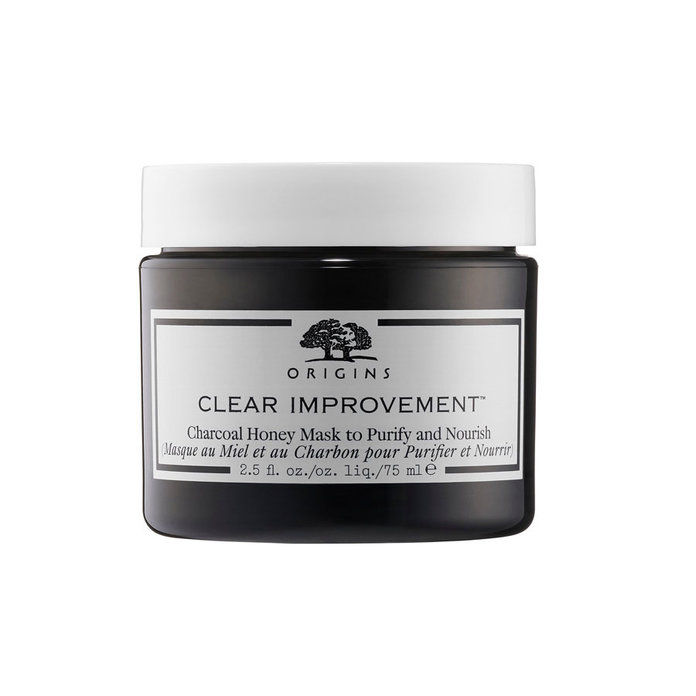 произход Clear Improvement Charcoal Honey Mask to Purify and Nourish 