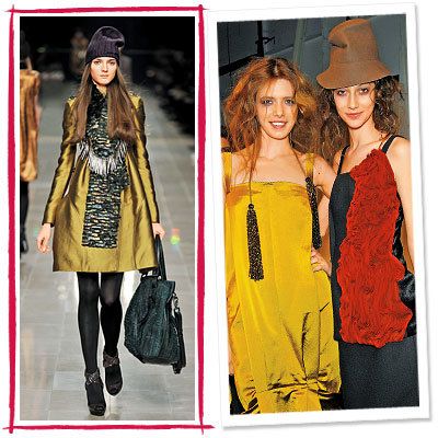 падане Trends, Autumn hues, Burberry Prorsum, Vera Wang
