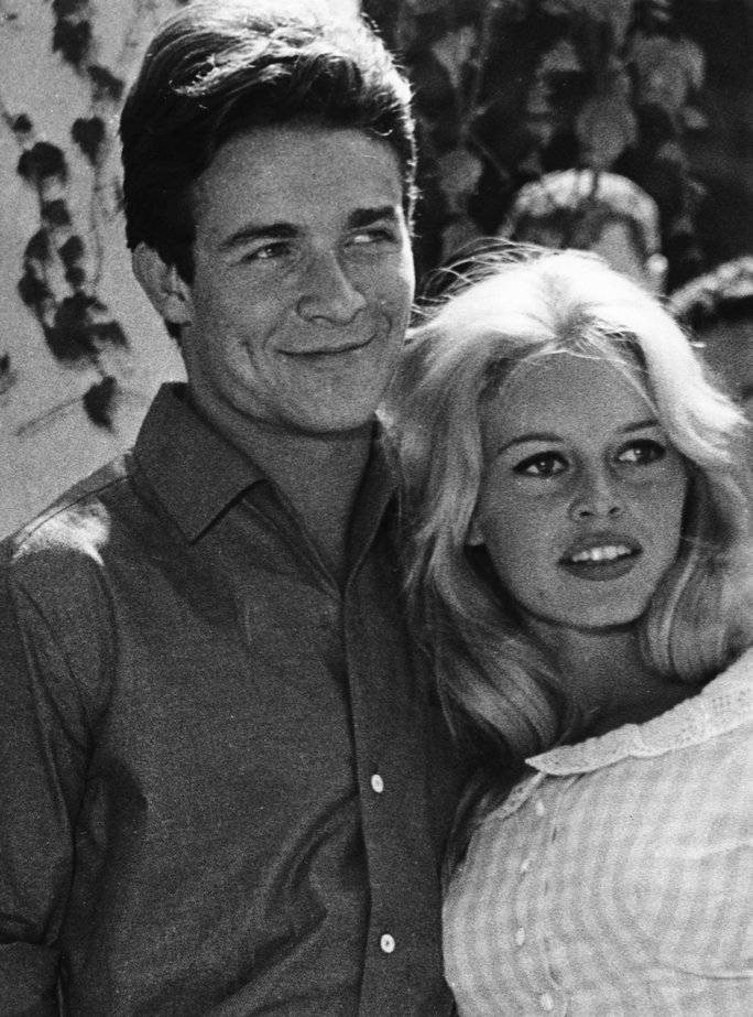  Brigitte Bardot and Jacques Charrier