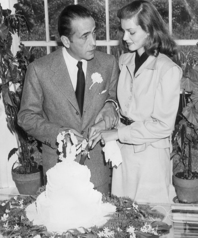 Лорън Bacall and Humphrey Bogart
