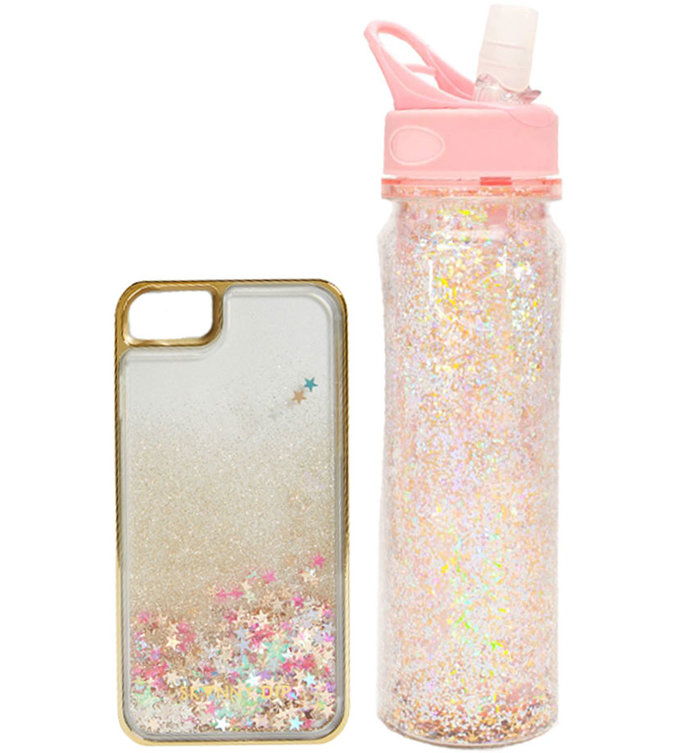 блясък Cell Phone Case and Water Bottle