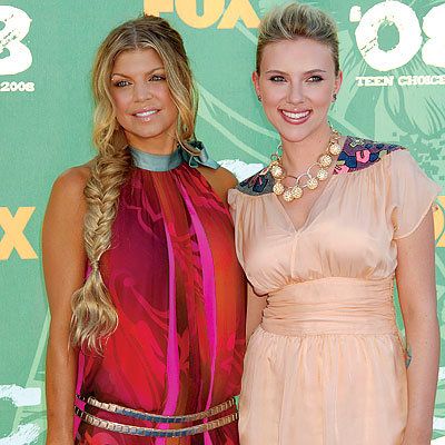 Fergie, Scarlett Johansson, 2008 Teen Choice Awards, Josh Duhamel