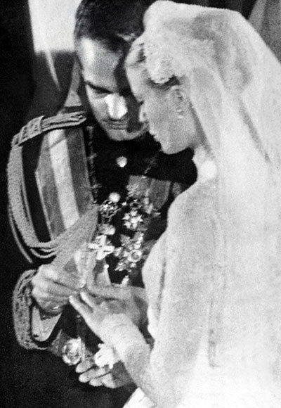 принц Rainier III of Monaco & Grace Kelly