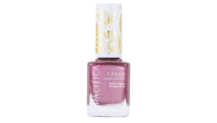 Pacifica 7 Free Nail Polish in Pink Metal 