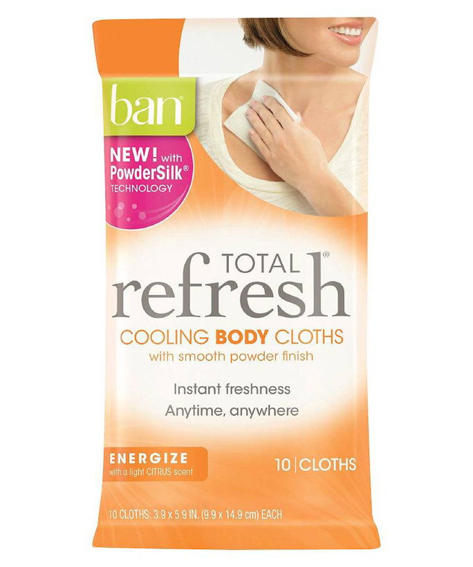 среден School: Ban Total Refresh Body Cooling Cloths 