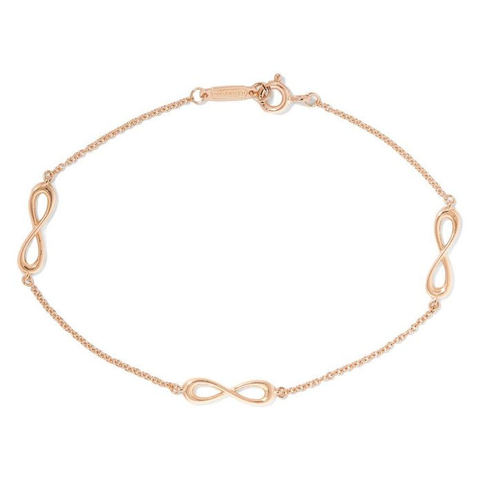 Tiffany & Co. Infinity 18-karat gold bracelet 