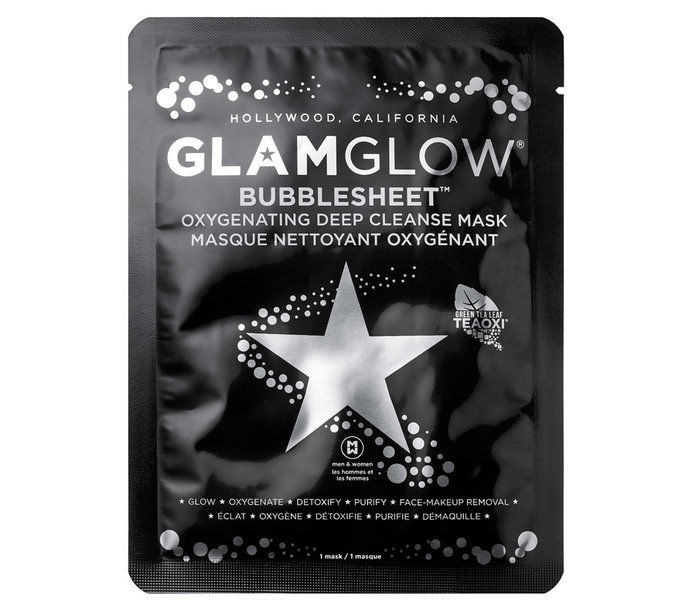 GlamGlow Bubblesheet Oxygenating Deep Cleanse Mask 