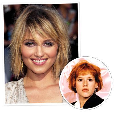 Dianna Agron - Molly Ringwald - The Bob - Classic Hairstyles