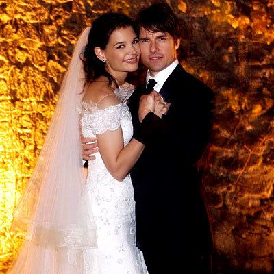 Кейти Holmes, Tom Cruise, Wedding