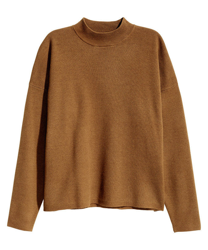 Mock-Neck Sweater