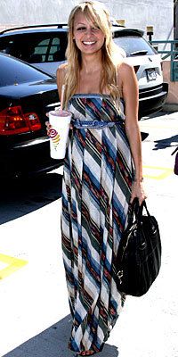 Никол Richie, pregnant, maternity, style, dress, Givenchy, bag