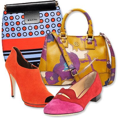 падане's Most Vibrant Bag and Shoe Combos