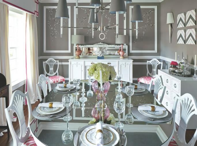 бълха Market Fabulous - After: A Glamorous Dining Room