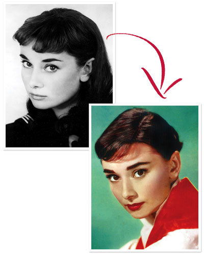 Одри Hepburn's Smart Pixie
