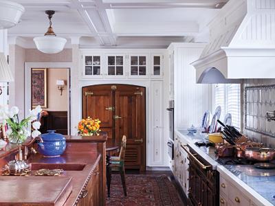Кенет Cole's Stylish Home - The Kitchen