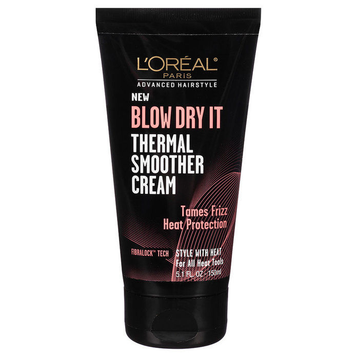 L'Oreal Paris Advanced Haircare Blow Dry It Thermal Smoother Cream 