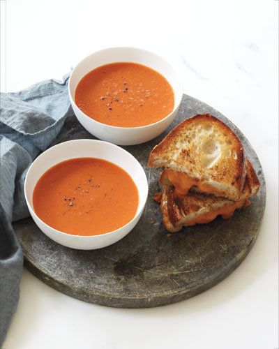 Два пъти По-Добро Grilled Cheese and Tomato-Apple Soup