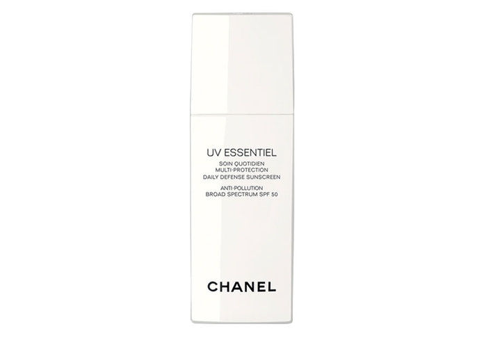 рано 20s: Chanel UV Essentiel Multi-Protection Daily Defense Sunscreen Anti-Pollution Broad Spectrum SPF 50 