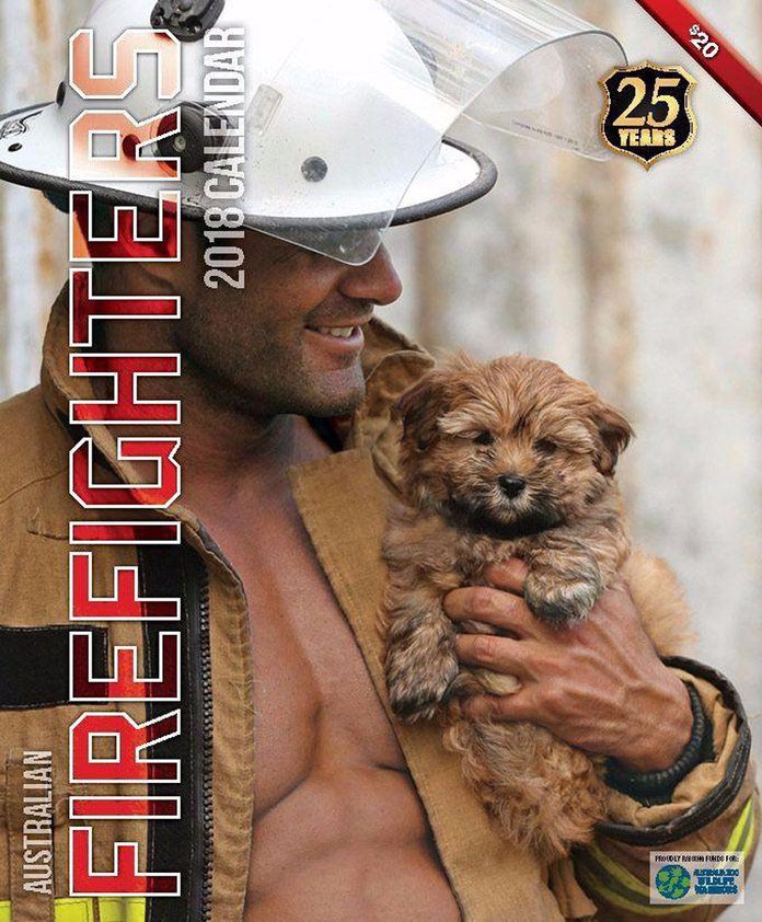 пожарникар Puppy Calendar Cover - Embed