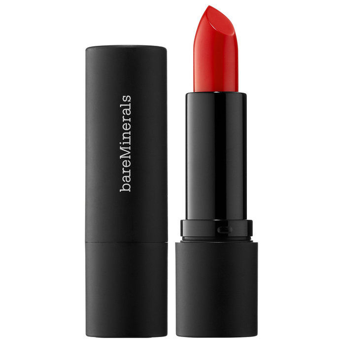 BAREMINERALS Statement Luxe Shine Lipstick in Srsly Red