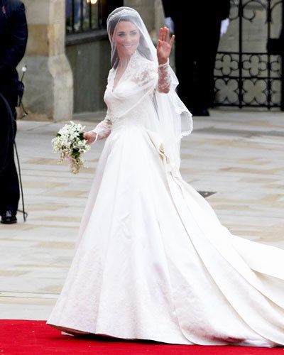 Кейт Middleton Wedding Dress - Alexander McQueen