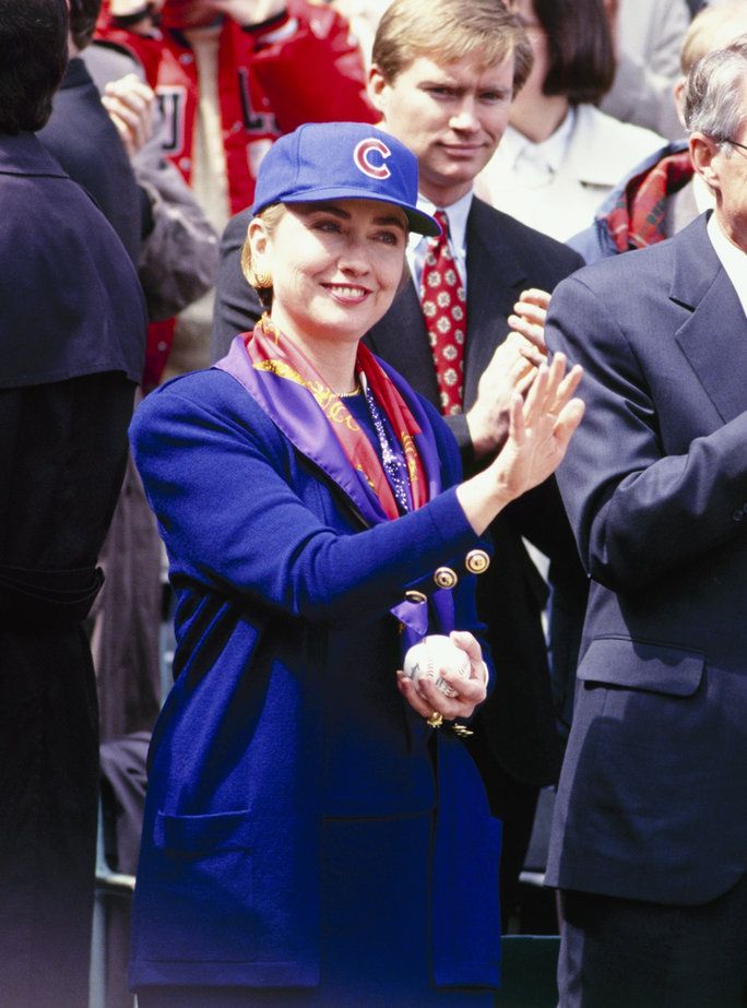 Хилъри Clinton: Chicago Cubs