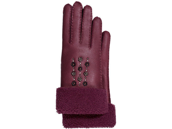 Rose Embellished Gloves