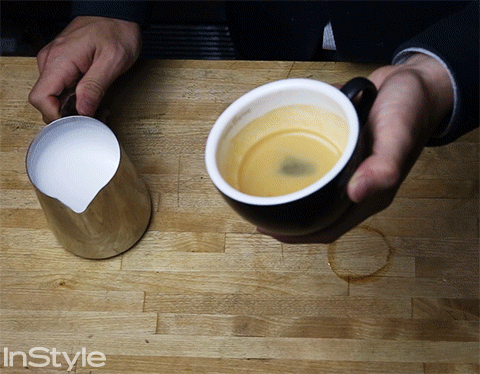 Latte Art GIF 1