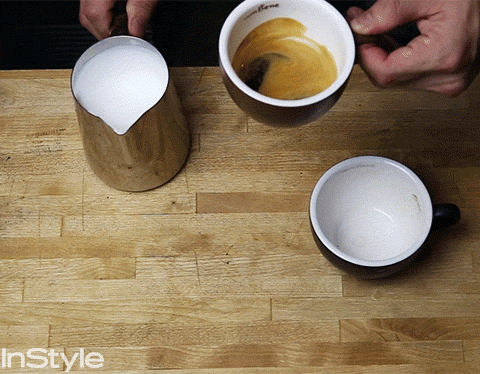 Latte Art GIF 2